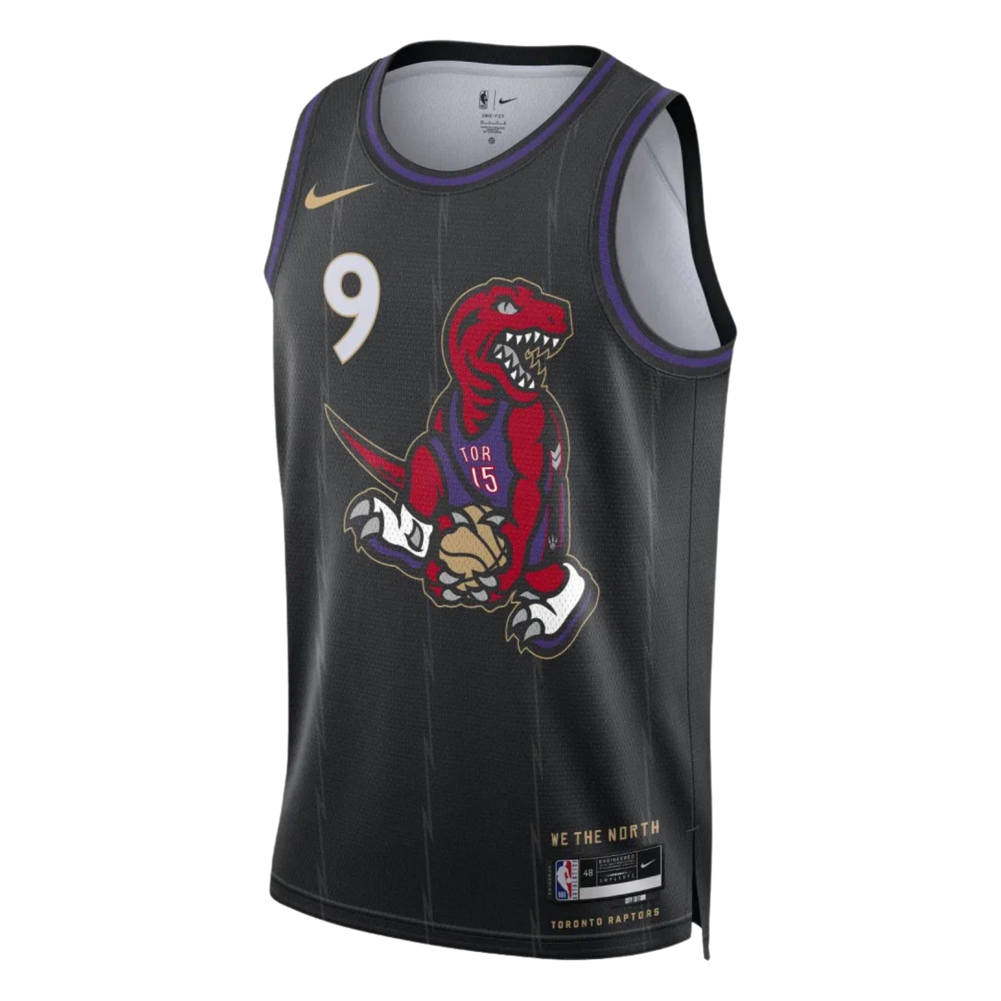 Onesizestore Canotta NBA City Edition R.J. Barrett Toronto Raptors 2024/25 Swingman FQ4362 012