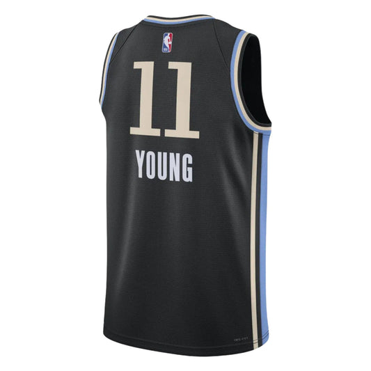 Onesizestore Canotta Trae Young Atlanta Hawks - Maglia Nike City Edition NBA DX8486 011