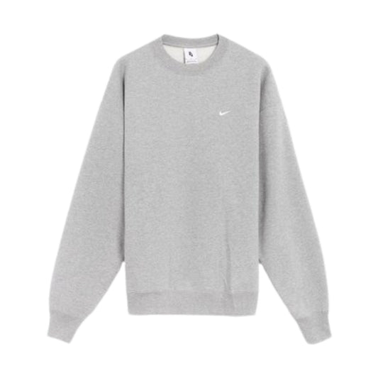 Onesizestore Felpa Nike Lab Solo Swoosh Fleece Crew Grey DX1361 063