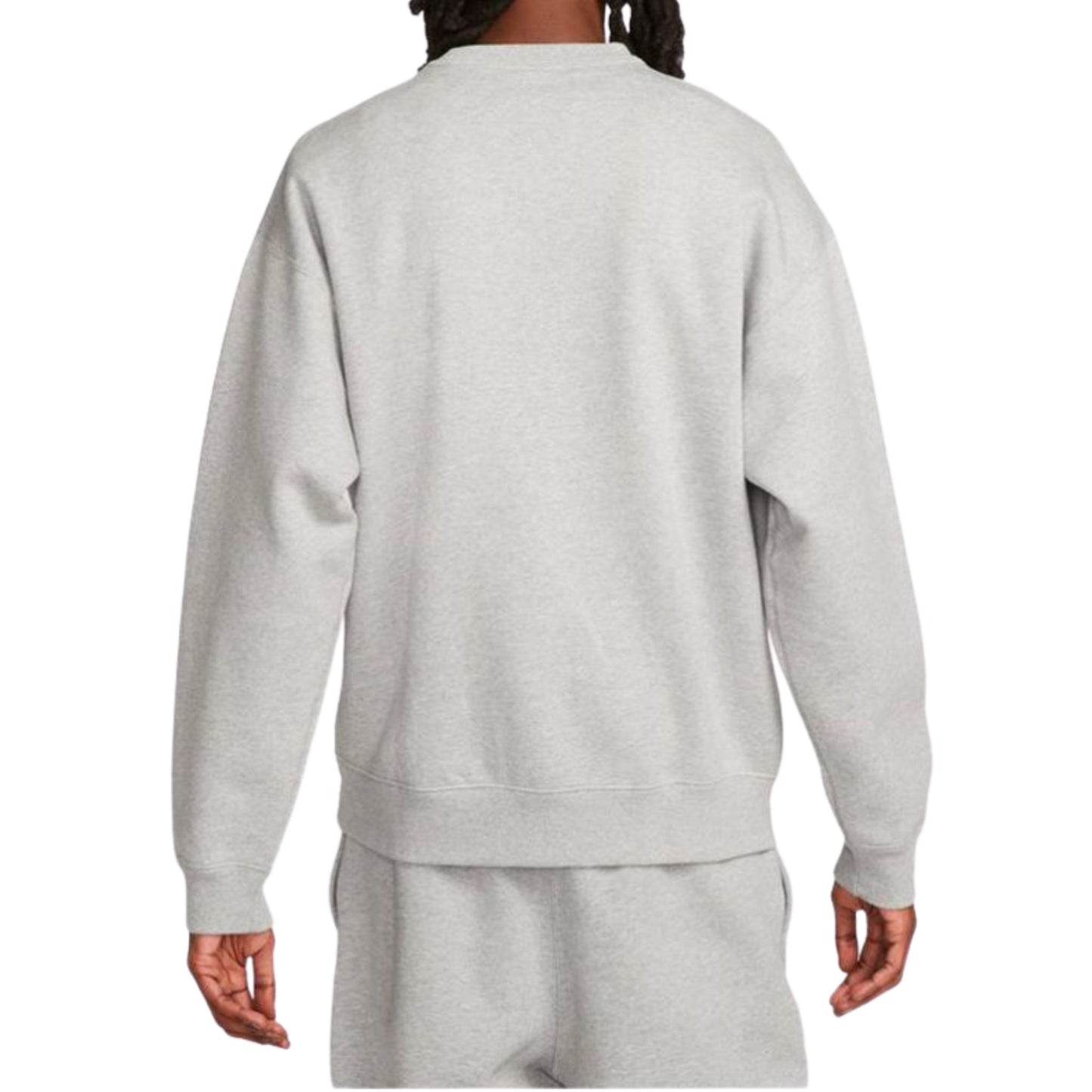 Onesizestore Felpa Nike Lab Solo Swoosh Fleece Crew Grey DX1361 063