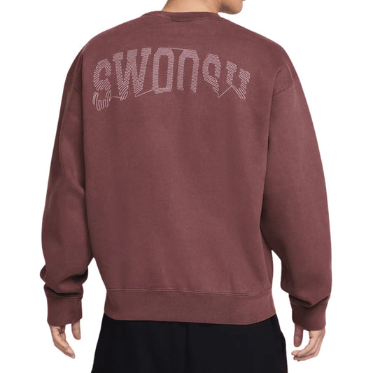 Onesizestore Felpa Nike Solo Swoosh Fleece Crew HJ2236 652
