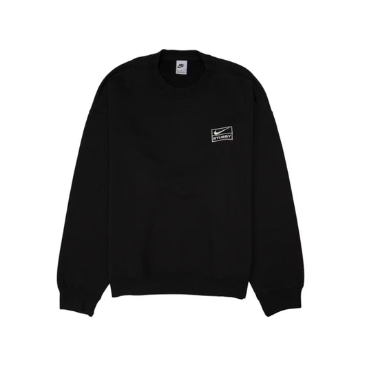 Onesizestore Felpa Nike x Stussy Wash Crew nero (SS23) DO5310 010