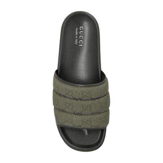 Onesizestore Gucci Ciabatte Monogram Slide 838089 FAD71 8746