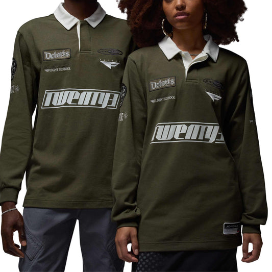 Onesizestore Jordan Essentials Long-Sleeve Rugby Top HF9323 325