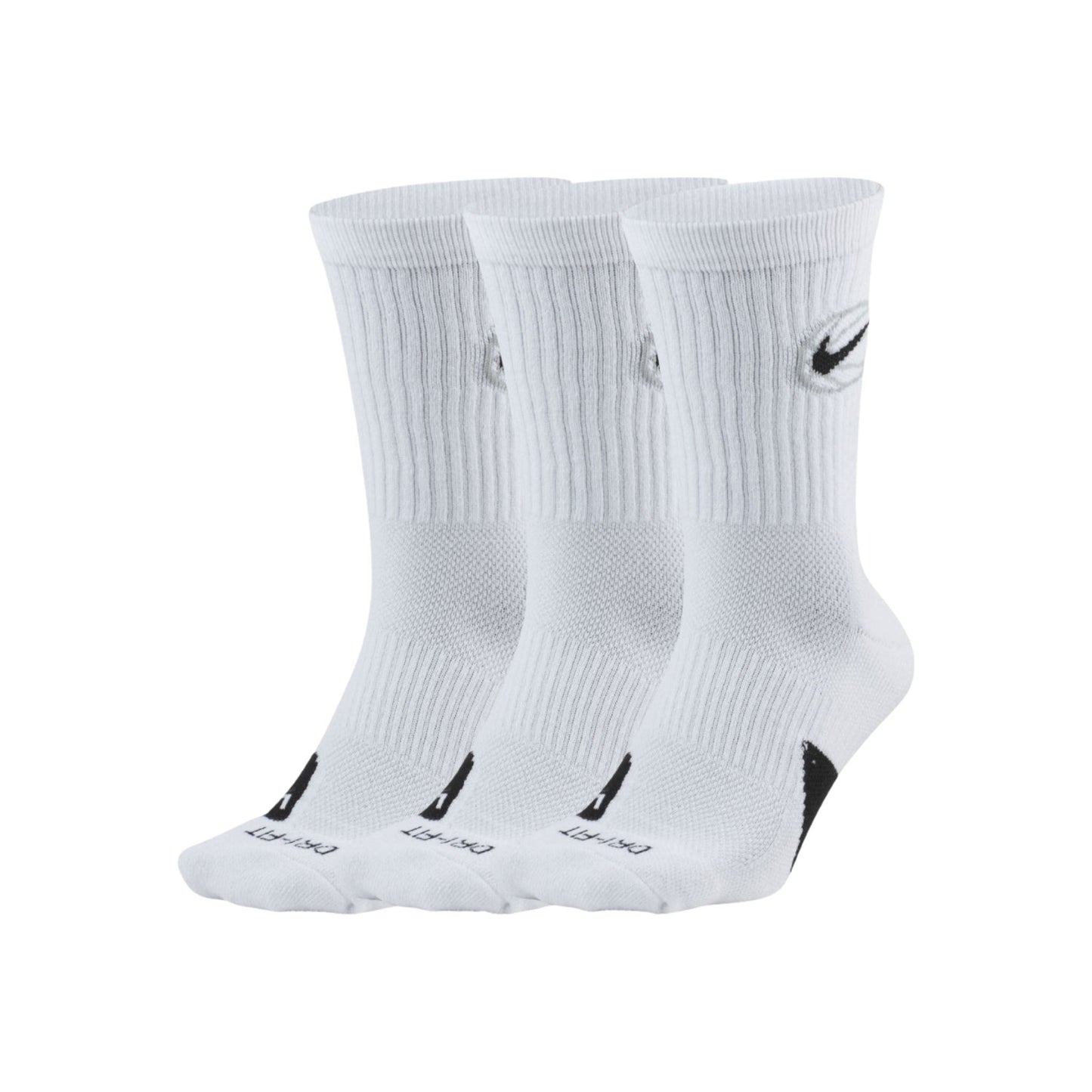 Onesizestore Nike Calze Basket X 3 Calze Everyday Crew Bianco DA2123 100