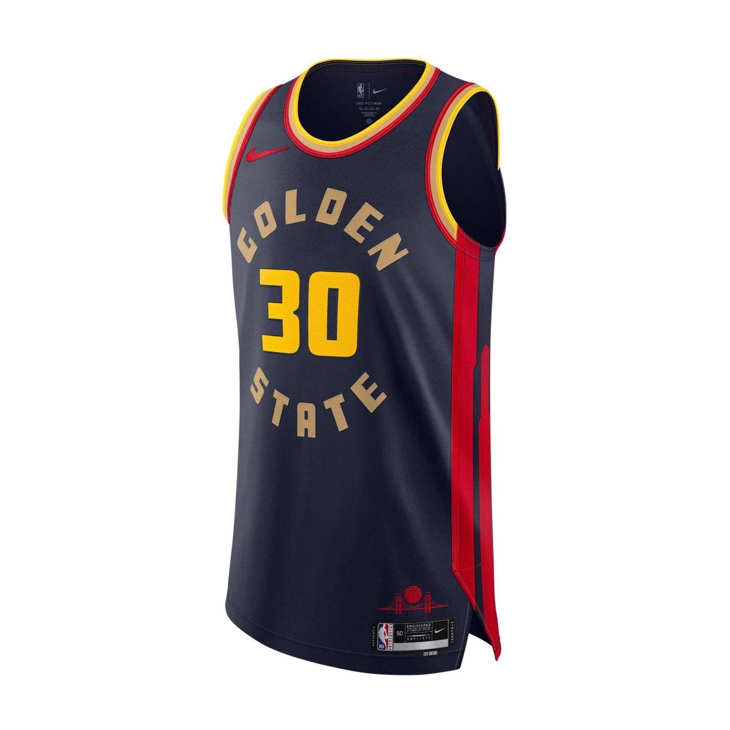 Onesizestore Nike Canotta NBA Golden State Warriors 2024/25 City Edition Authentic Jersey 'Stephen Curry' FQ4465 419