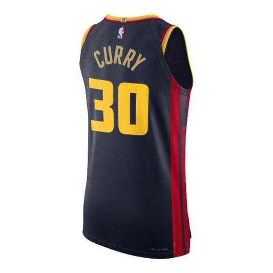 Onesizestore Nike Canotta NBA Golden State Warriors 2024/25 City Edition Authentic Jersey 'Stephen Curry' FQ4465 419