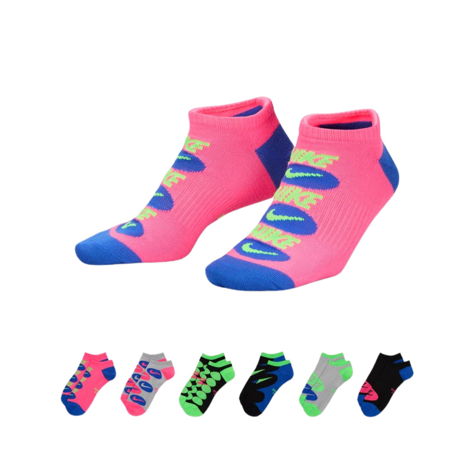 Onesizestore Nike Everyday Training No-Show Socks x 6 Calze FB3281 905