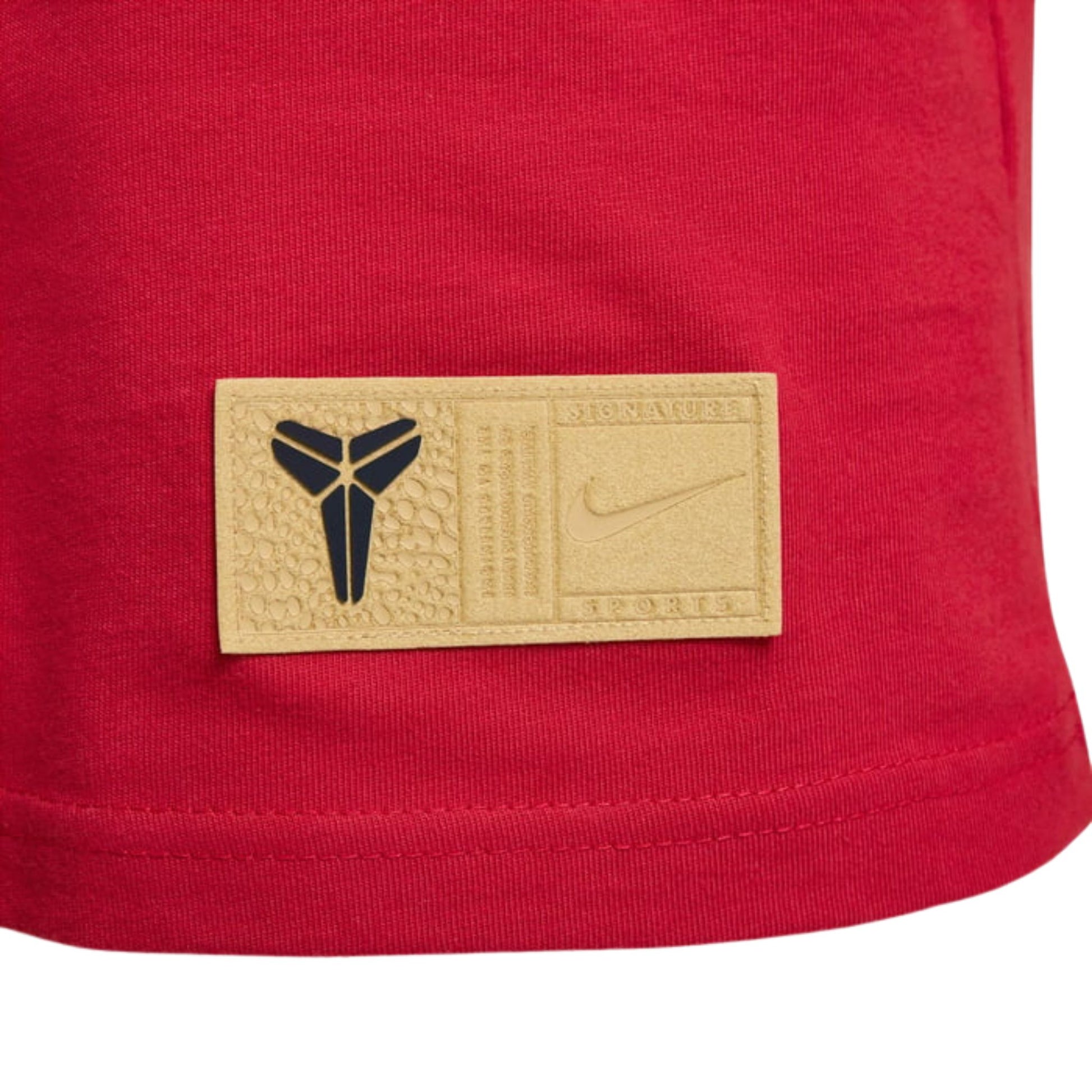 Onesizestore Nike Kobe Max90 Basketball Maglietta Manica Corta Loose Fit Rosso FZ8071 636