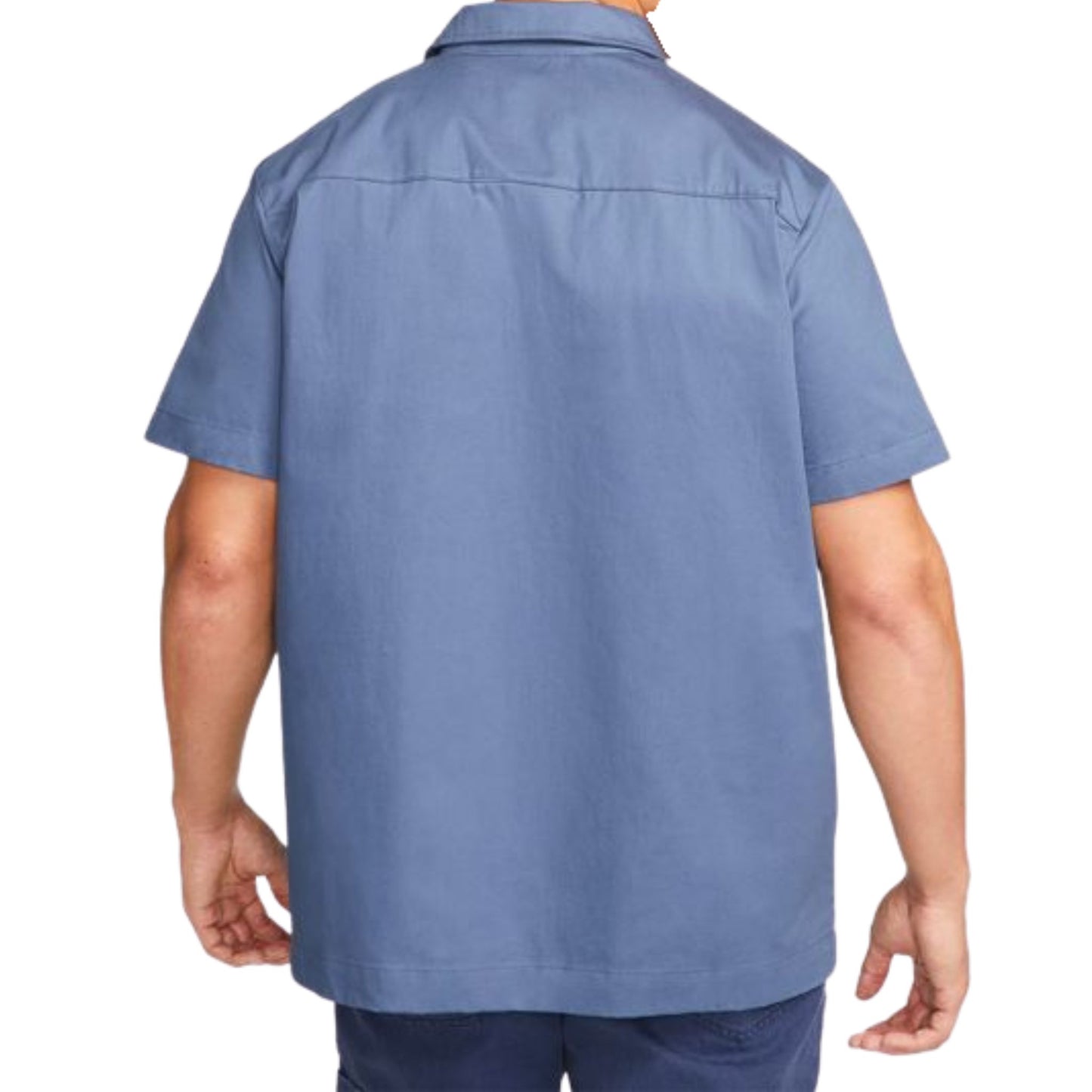 Onesizestore Nike Life Woven Military Short-Sleeve Button-Down Shirt DX3340 491