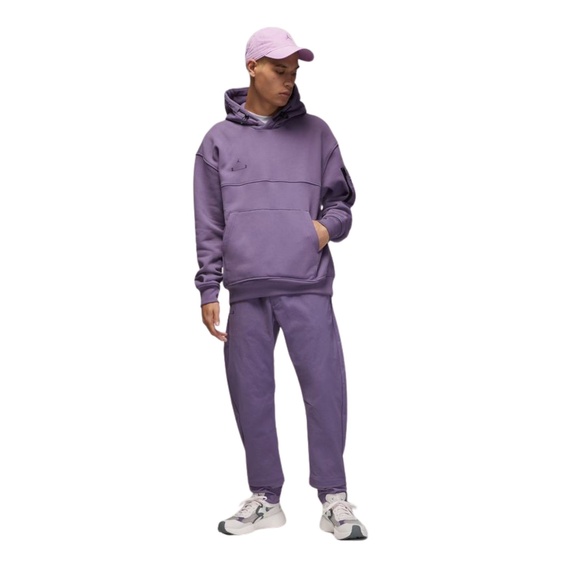 One Size Jordan 23 Engineered Statement Pullover Canyon Purple DQ8062 553
