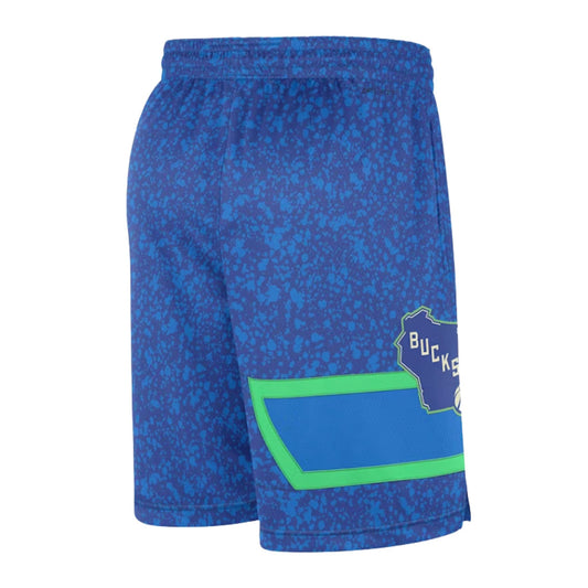 Onesizestore Pantaloncini Nike NBA Milwaukee Bucks Swingman City Edition Dri-Fit DX8709 406
