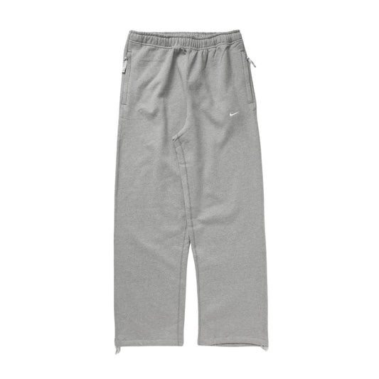 Onesizestore Pantaloni Nike Lab in fleece con bordo aperto Solo Swoosh FN3342 063