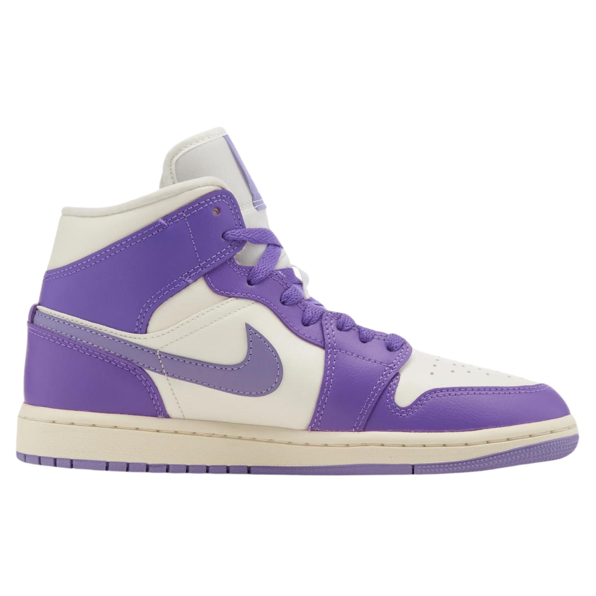 Onesizestore Air Jordan 1 Mid Action Grape (W) BQ6472 504