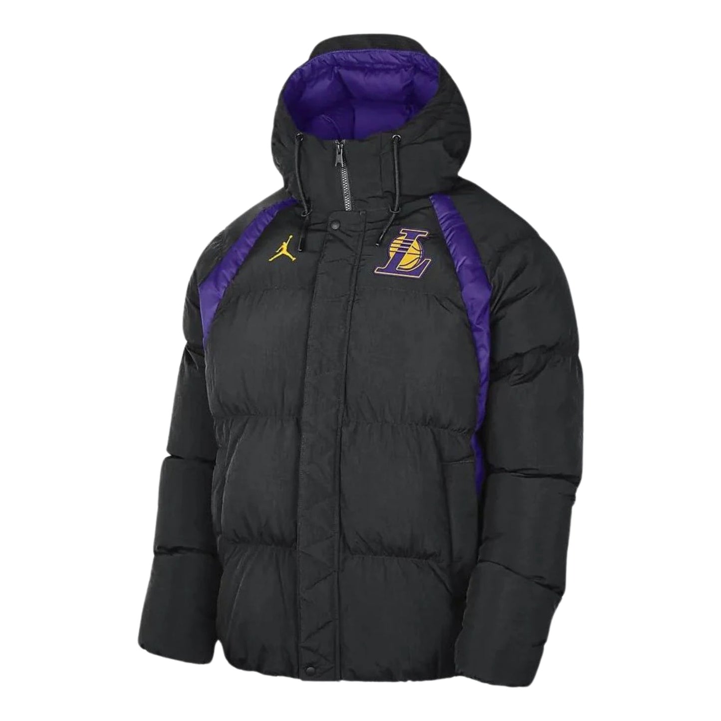 Onesizestore Bomber Air Jordan Courtside Statement Puffer Jacket 'Los Angeles Lakers' DN4715 010