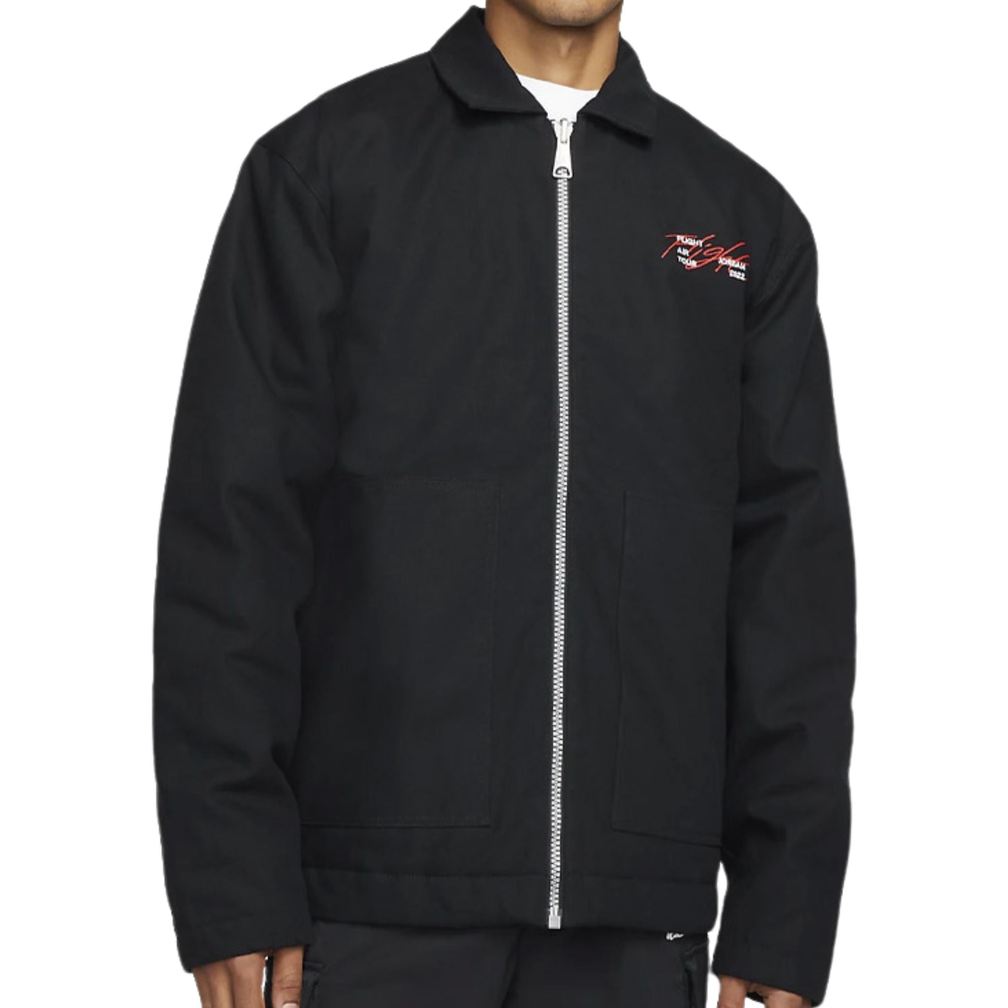 Men's Jordan Flight on sale Heritage Reversible Jacket Black Red Size MEDIUM DJ0238-010