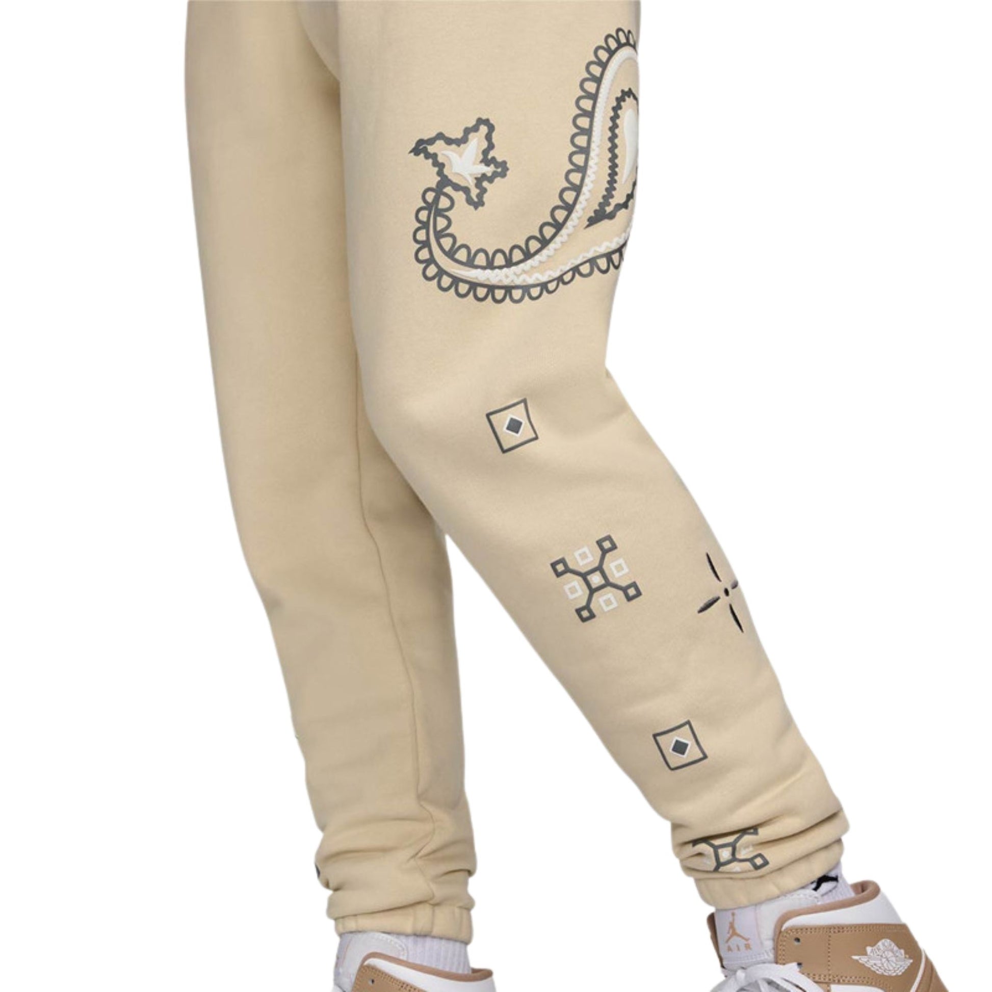 One Size Pantaloni Air Jordan Westbrook Why Not Pile Jogging Spiaggia Grigio DO2501 234