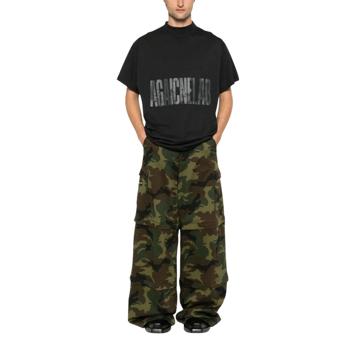 Onesizestore Balenciaga Agaicnelab Oversized T-Shirt Vintage Jersey 787349 TRVA1 1576