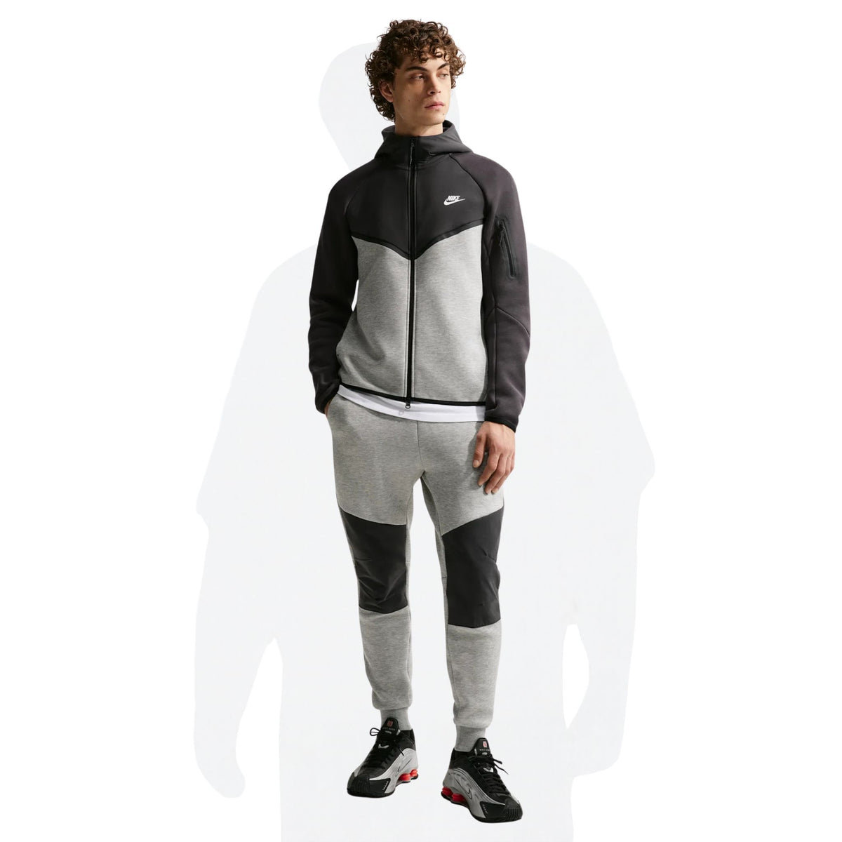 Onesizestore Completo Nike Tech Fleece Windrunner Full-Zip Jacket Pants IH4302 063 IH4303 063