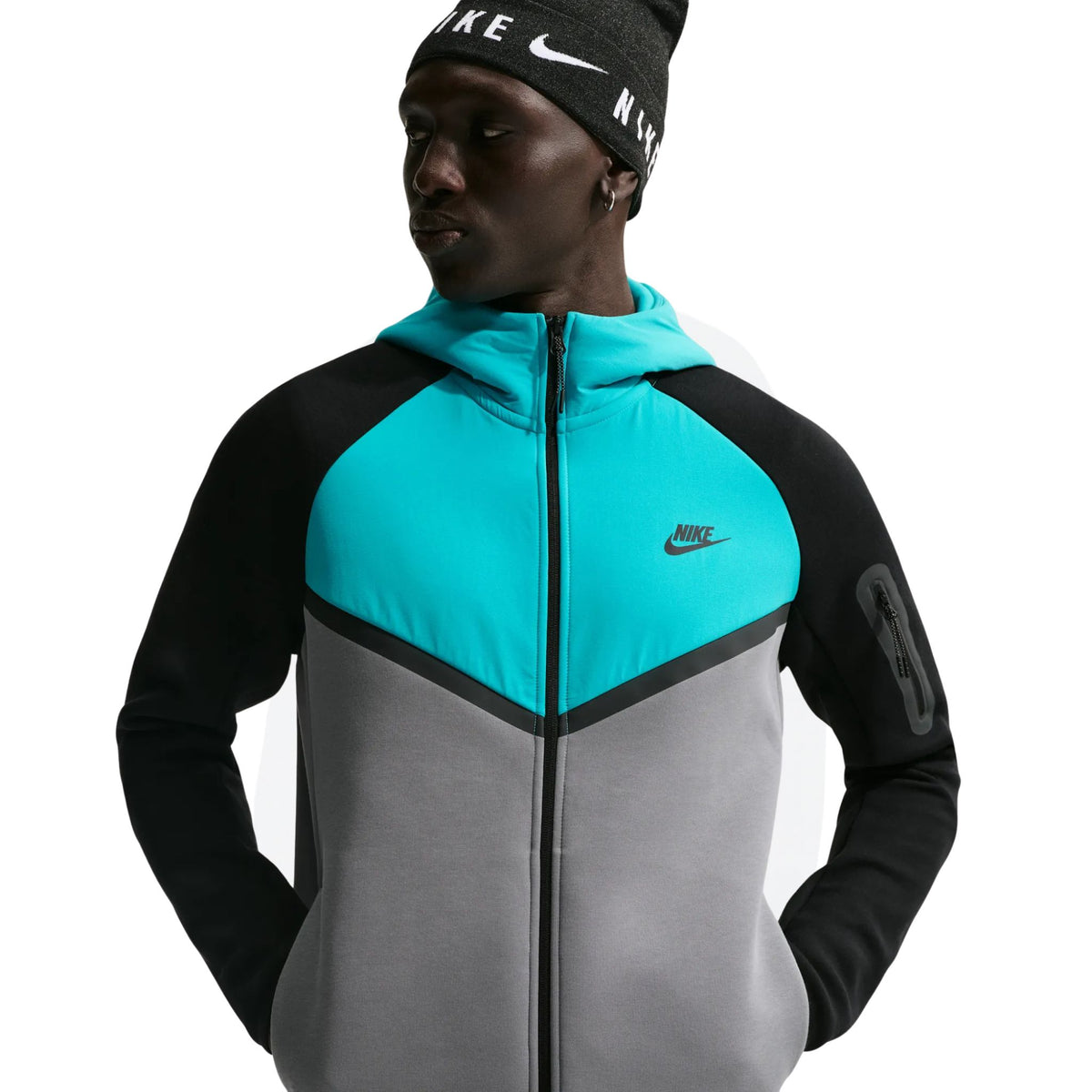 Onesizestore Completo Nike TechFleece Windrunner Full-Zip Jacket Pants IH4303 013 IH4302 084