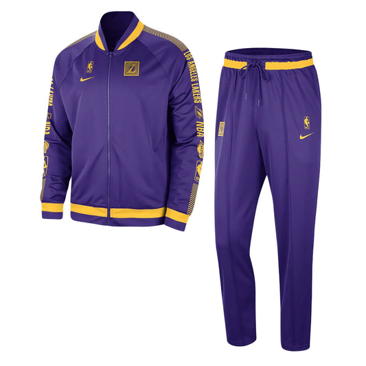 Onesizestore Completo Tuta Nba Dri Fit Tracksuit Los Angeles Lakers DX9489 504