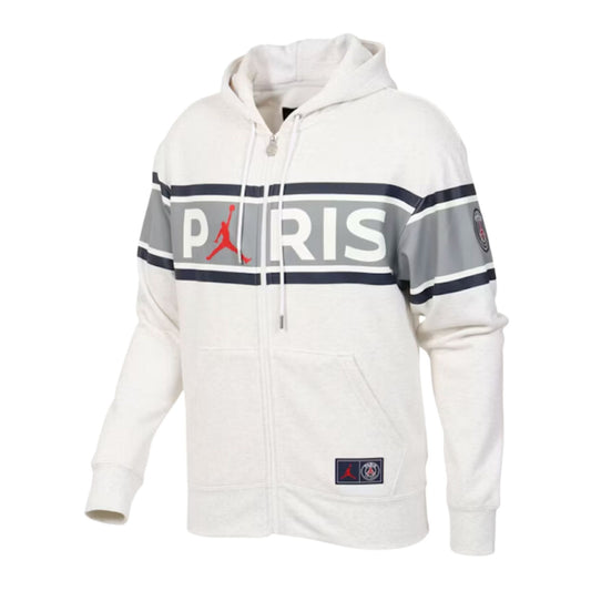 Onesizestore Felpa Air Jordan Paris Saint-Germain Zipper Fleece Hooded DB6481 051