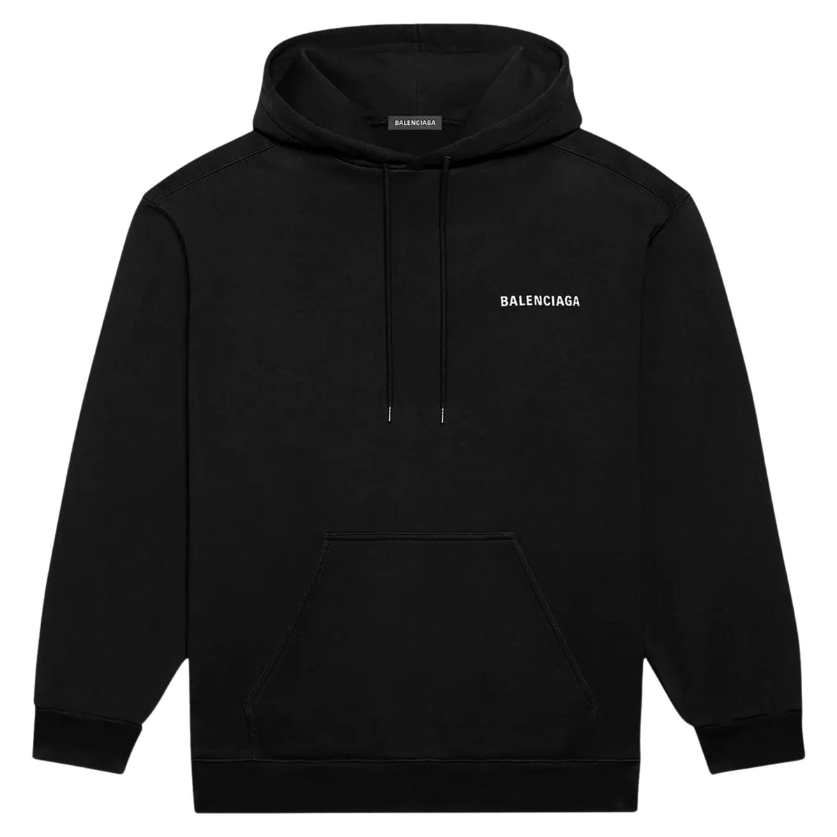 Onesizestore Felpa Balenciaga Logo Medium Fit Hoodie 600583 TIV84 1070