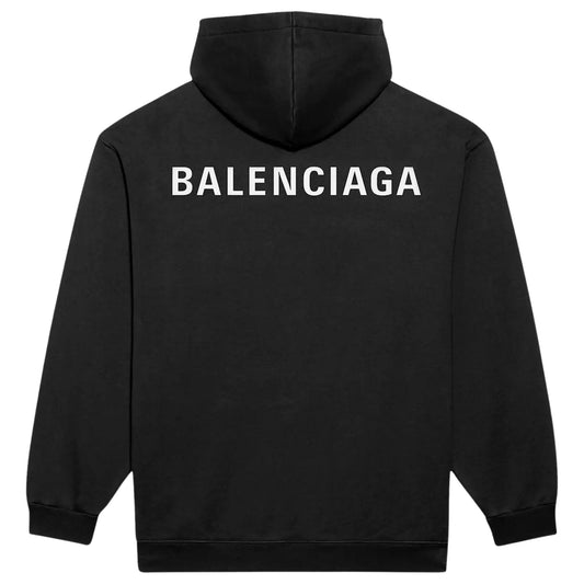Onesizestore Felpa Balenciaga Logo Medium Fit Hoodie 600583 TIV84 1070