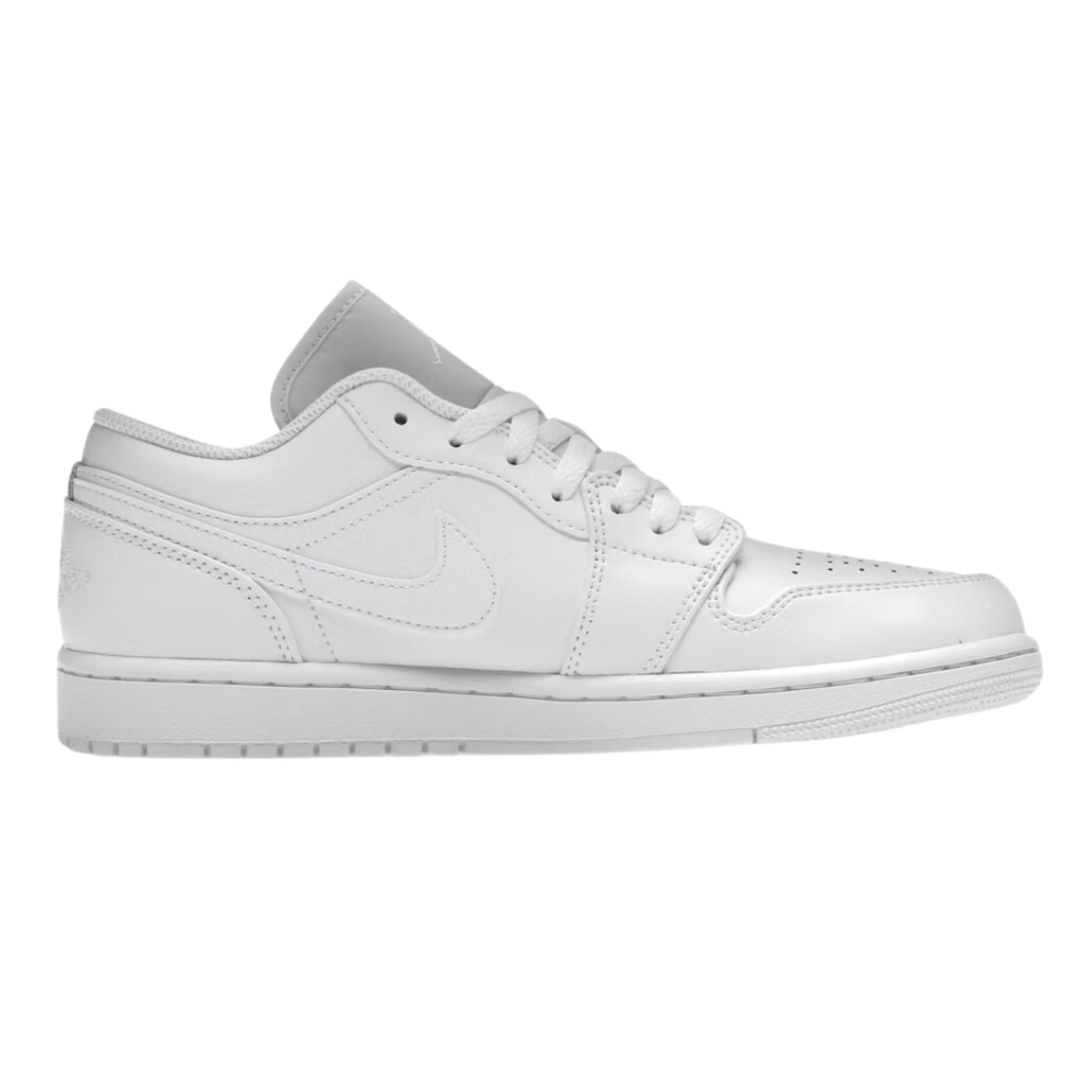 Onesizestore Jordan 1 Low Triple White 553558 136