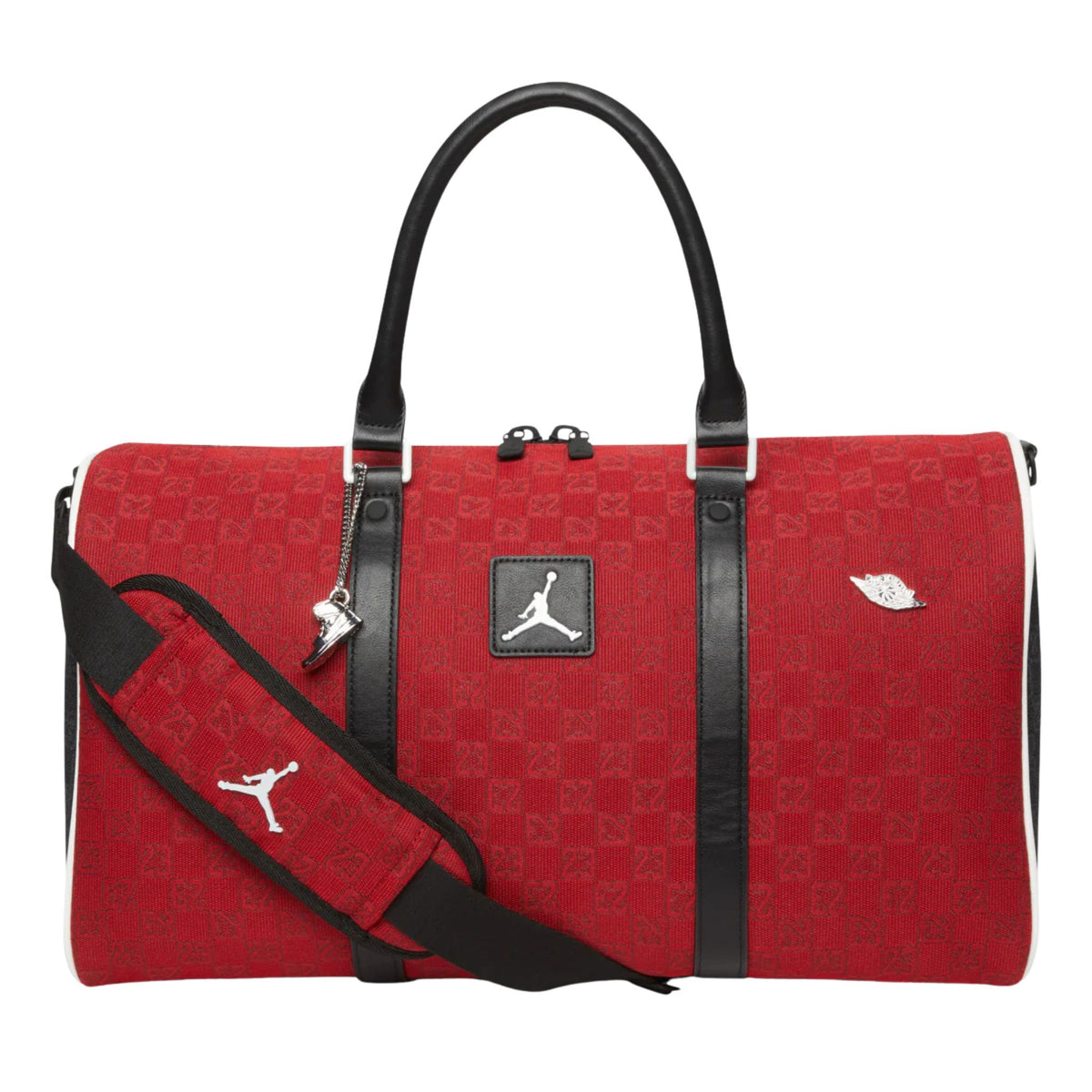 Onesizestore JordanAir Jordan Monogram Duffle Bag 25L 'Varsity Red' FJ6787 636