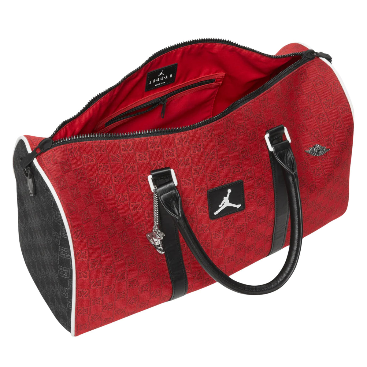 Onesizestore JordanAir Jordan Monogram Duffle Bag 25L 'Varsity Red' FJ6787 636