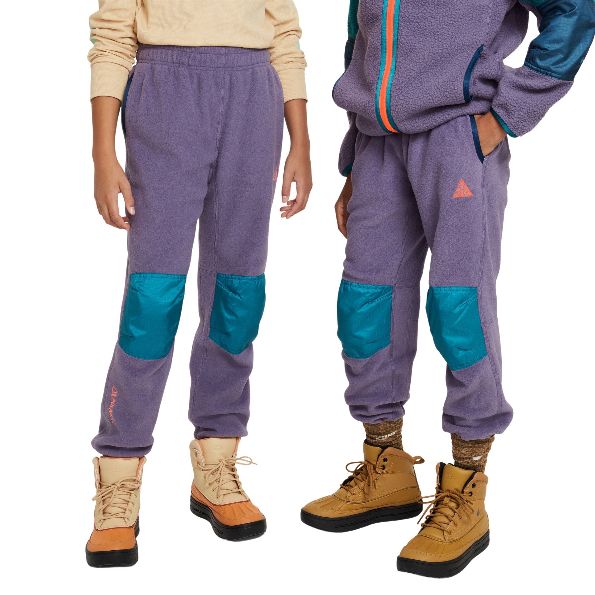 One Size Nike Pantalone ACG Polartec 'Wolf Tree' Older Kids Trousers Purple DQ8737 553