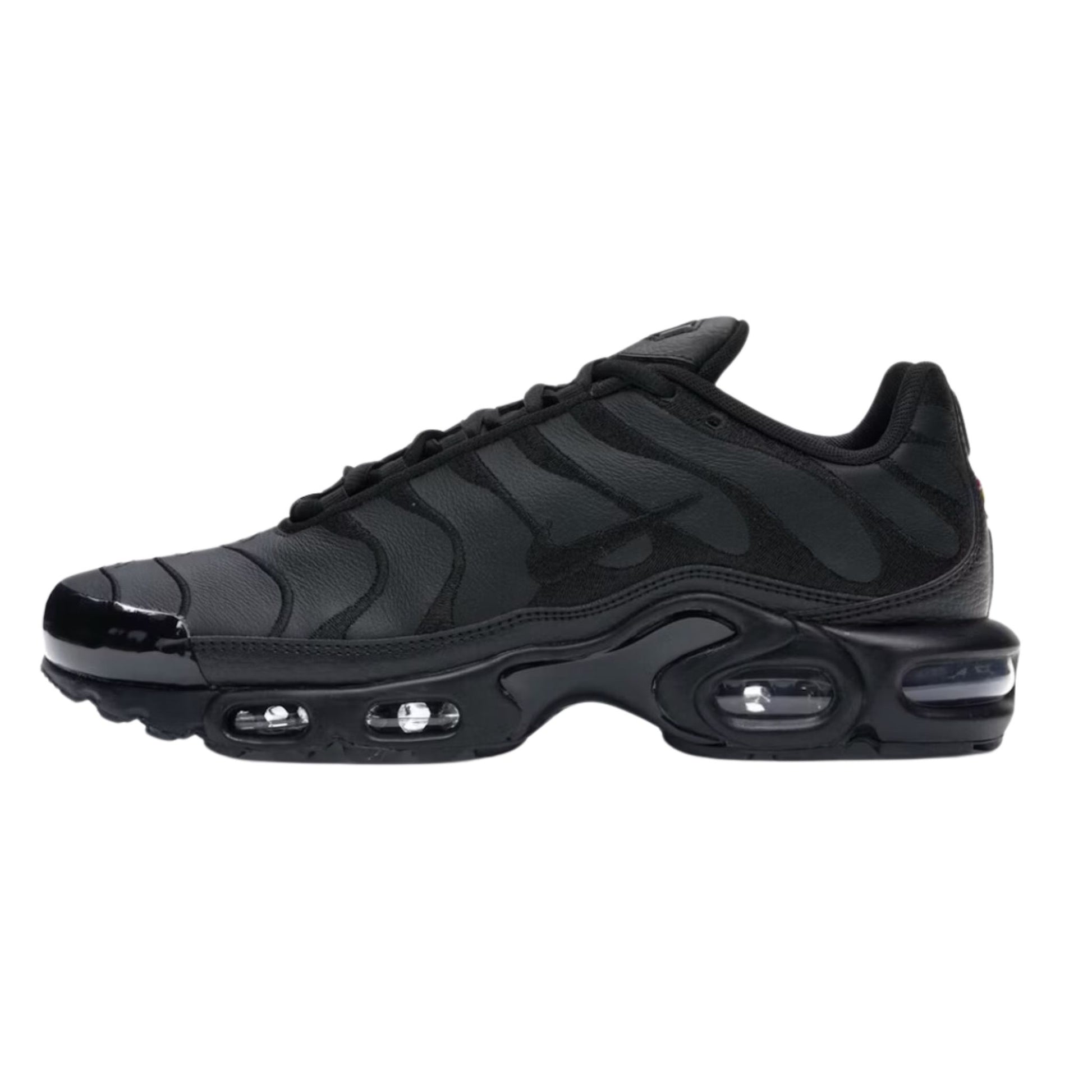 Onesizestore Nike Air Max Plus Pelle Triplo Nero AJ2029 001