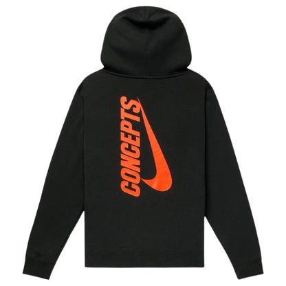 Onesizestore Nike SB x Concepts Fleece Hoodie 'Black/Orange' DH2927 010