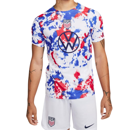 Onesizestore Nike T-Shirt prematch Coppa del Mondo 2022 USA DM9553 101