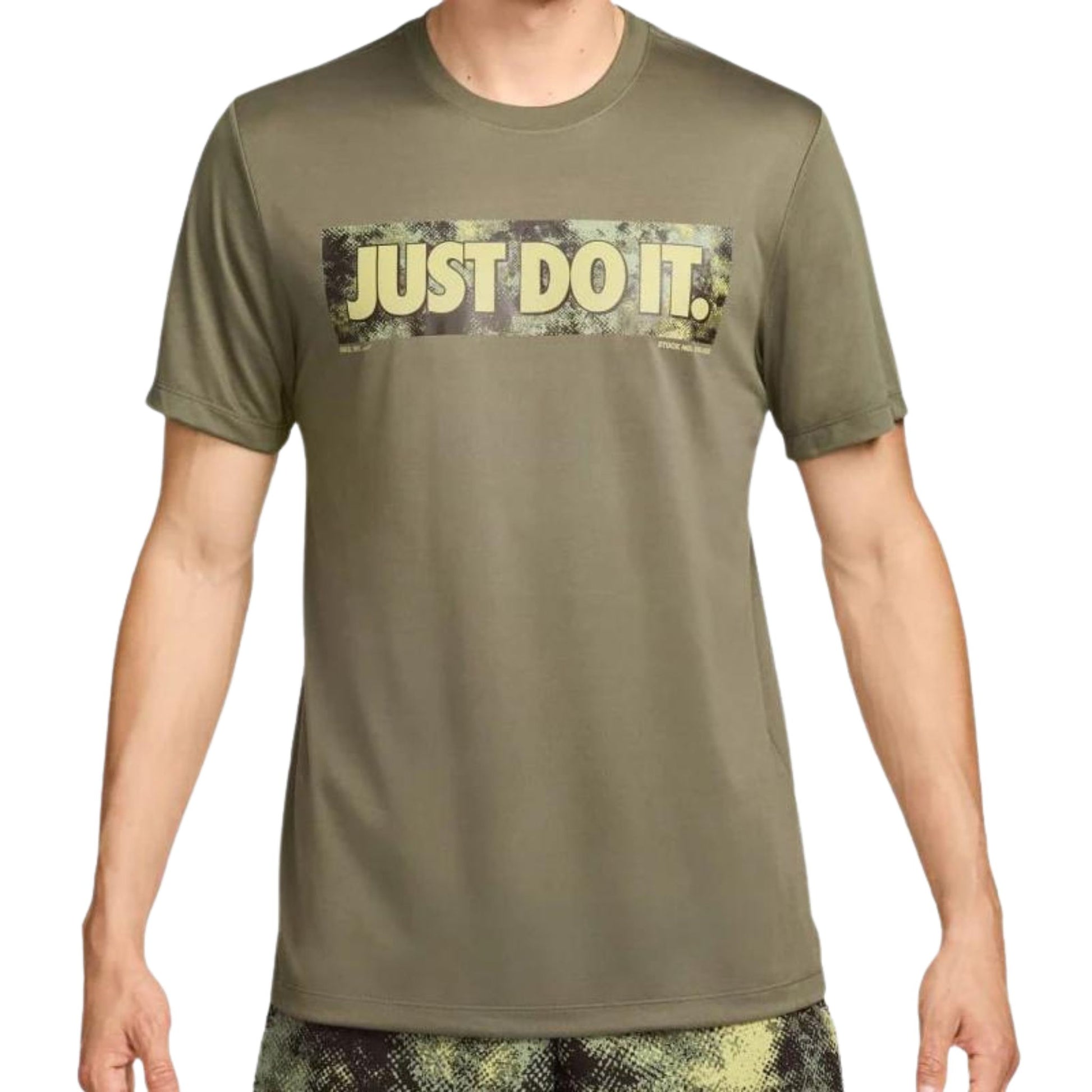 One Size Nike T-Shirt Camo FZ8040 222