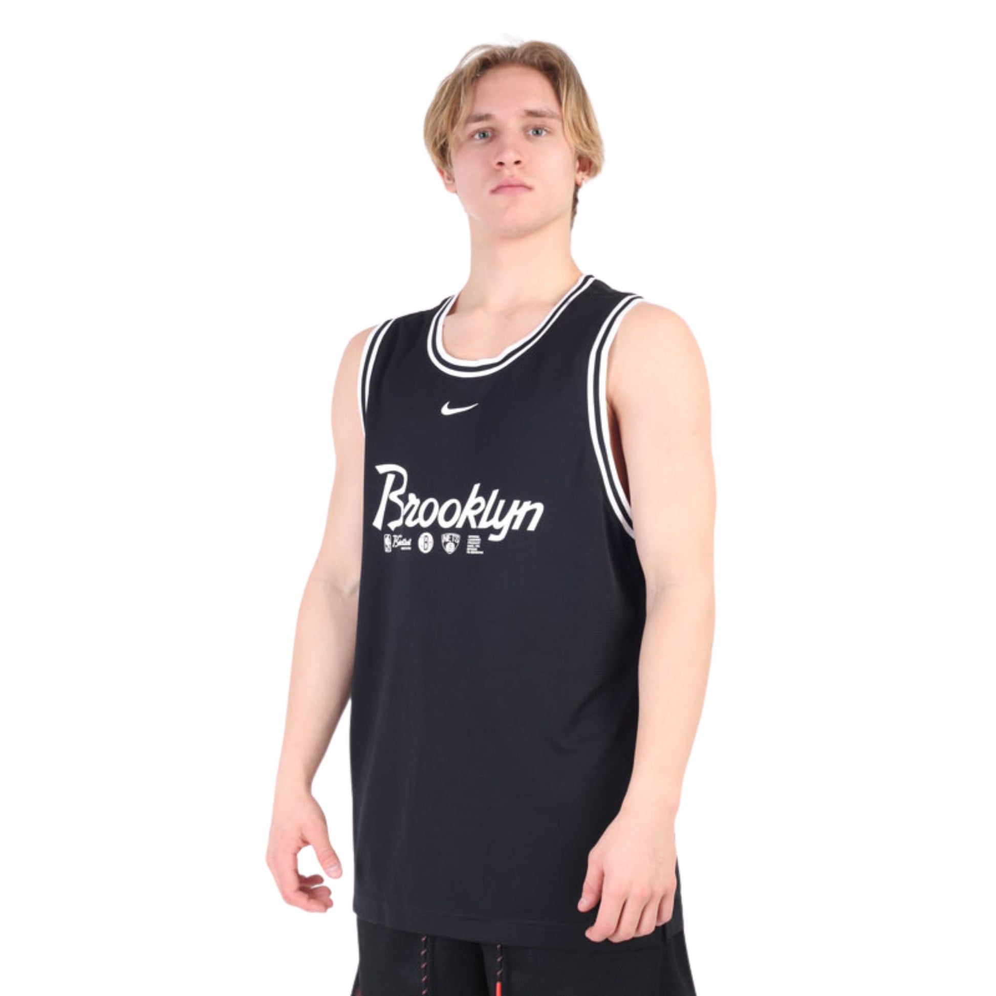 One Size Canotta Nike Brooklyn Nets DNA Men's Nike Dri-FIT NBA Tank DH9365 010