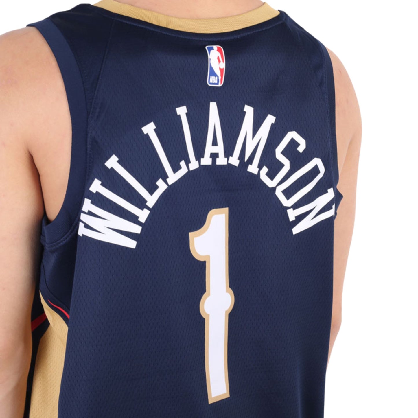 One Size Canotta Nike NBA Icon Edition Swingman Zion Williamson New Orleans Pelicans CW3674 424 S