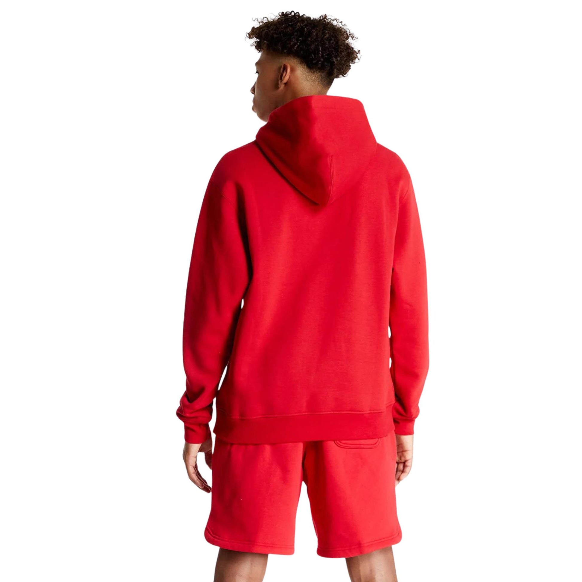 One Size Jordan Essentials Fleece Hoodie Red DA9818 687