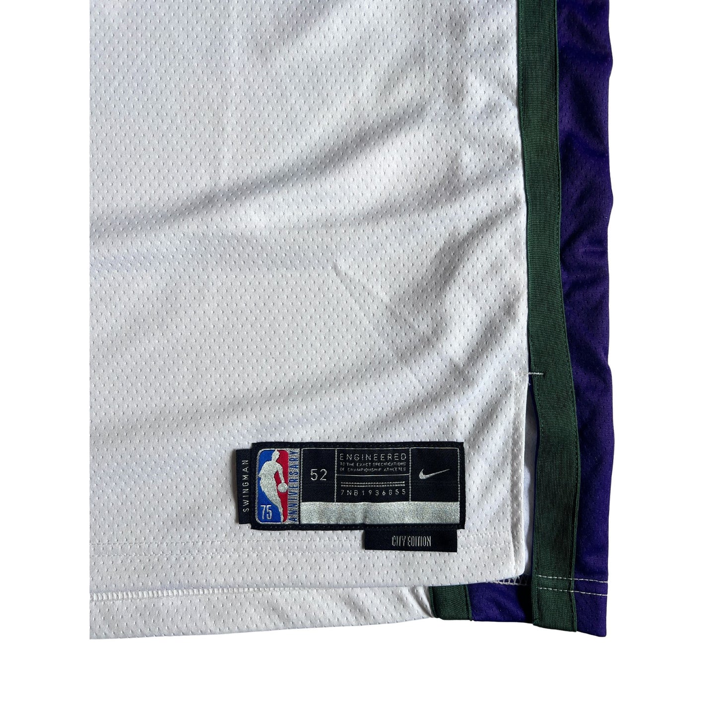 One Size Nike Canotta NBA Milwaukee Bucks City Edition DB4070 100