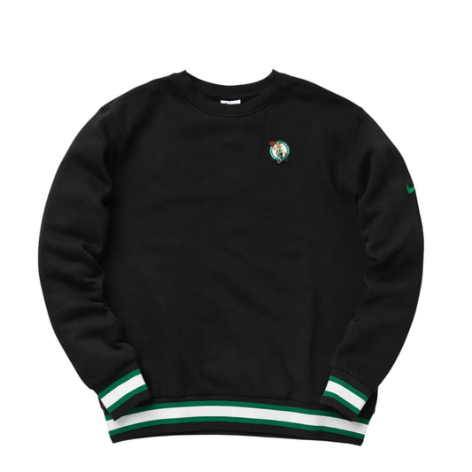 One Size Nike Courtside Fleece Crew Boston Celtics DN9097 010