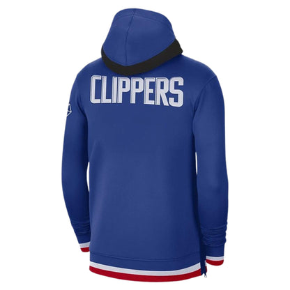 One Size Nike Felpa Nba Los Angeles Clippers Showtime Dri-Fit Full-Zip DB1037 495